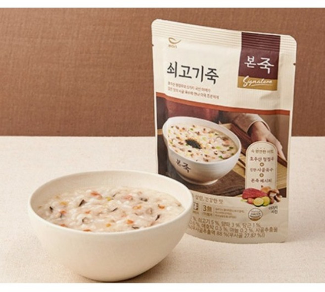 본죽 쇠고기죽 200g, 5세트