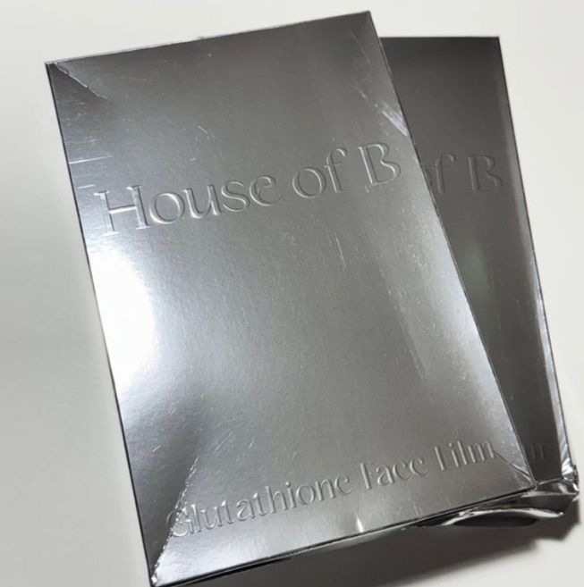 [정품] 하우스오브비 글루타치온 페이스 필름 하우스오브비필름 페이스필름 하우스오브비페이스필름, 1개, 6개입