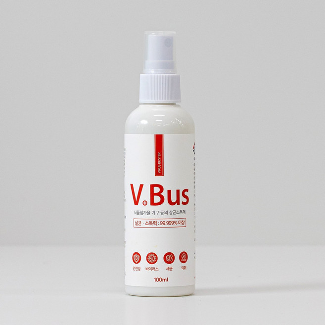브이버스 뿌리는 살균소독제 탈취제, 1개, 100ml