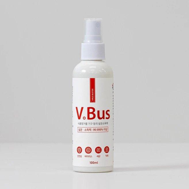 브이버스 뿌리는 살균소독제 탈취제, 1개, 100ml - 쿠팡