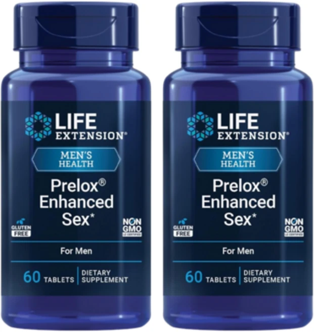 라이프익스텐션 Prelox Enhanced Sex, 2개, 60정 - 쿠팡