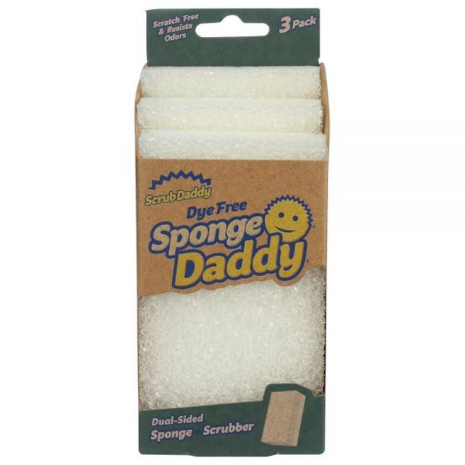 Scrub Daddy 염료 프리 스폰지 대디 3개 3개입