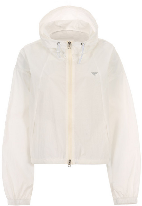 다운블로우 여성 스포츠 골프웨어 윈드 자켓 크롭 후드 바람막이 DBC 1807