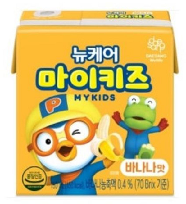 청정원 뉴케어 마이키즈 바나나맛 24개입, 150ml, 5박스