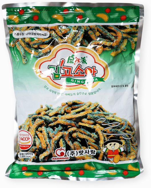 맛사랑 김고소아 500g, 1개, 600g