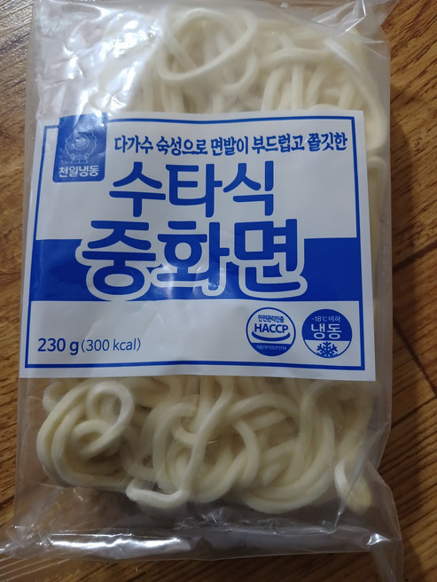 천일 짜장면 사리면 수타식 중화면 230g, 1개