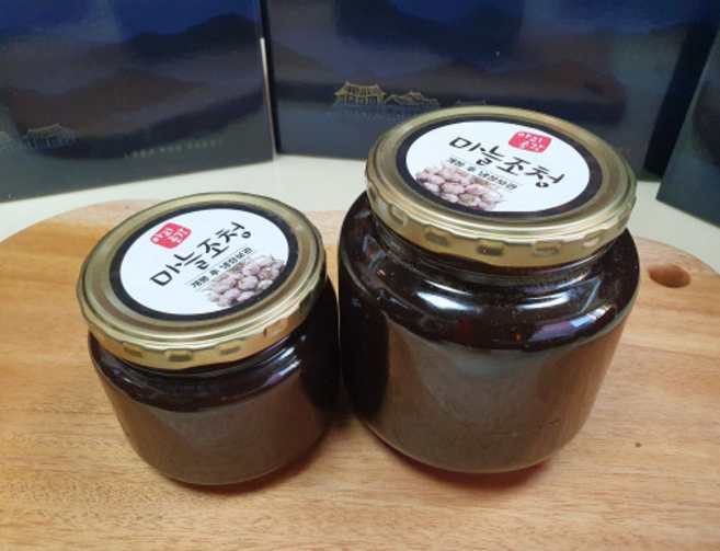 단양 구경시장/ 아리곳간/ 마늘조청 / 흑마늘 / 전통 수제조청 / 무설탕 / 500g, 20000, 1개