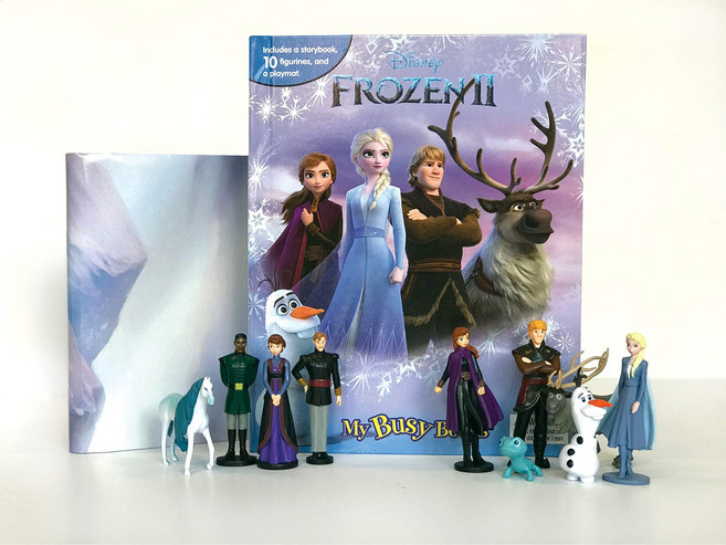 Disney Frozen 2 My Busy Book 디즈니 비지북 겨울왕국 2 피규어 책, Phidal Publishing