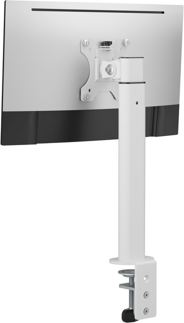 엔산마운트 MA-10C 높이조절 32인치 모니터 스탠드 받침대 거치대, 화이트, 1개