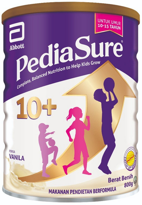 페디아슈어 밸런스드 뉴트리션 바닐라 10-15세 성장기 영양보충, 1개, 800g