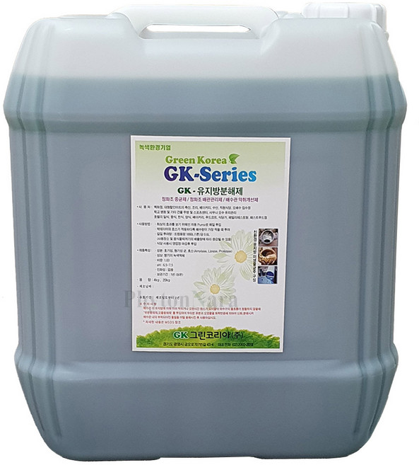 지케이그린코리아 GK유지방분해제 4L 18L 배수관 관리제, 1개