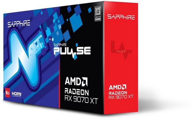 SAPPHIRE PULSE Radeon RX 9070 XT GAMING 16GB 그래픽 보드 11348-03-20G VD8985