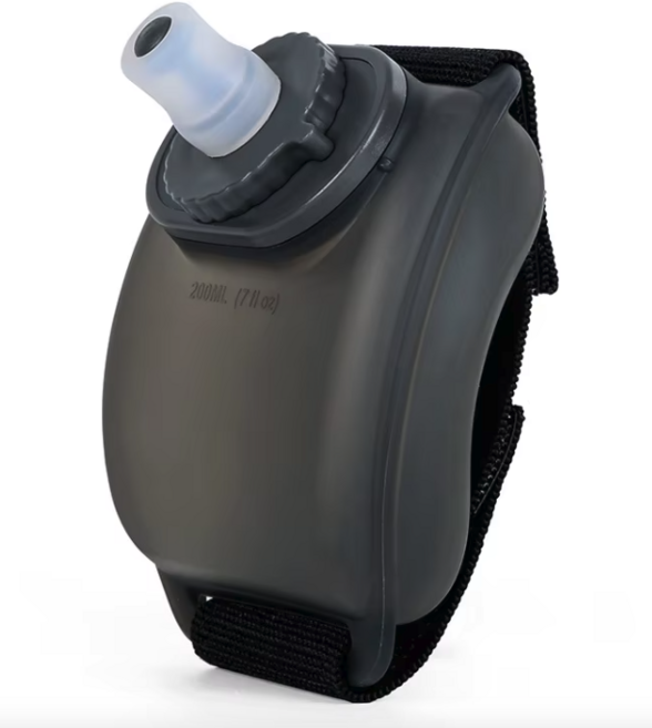 [낭만스토어] 러닝 손목 물병 사이클 클라이밍 등산 스포츠 손목 물병, 1개, 220ml, 블랙