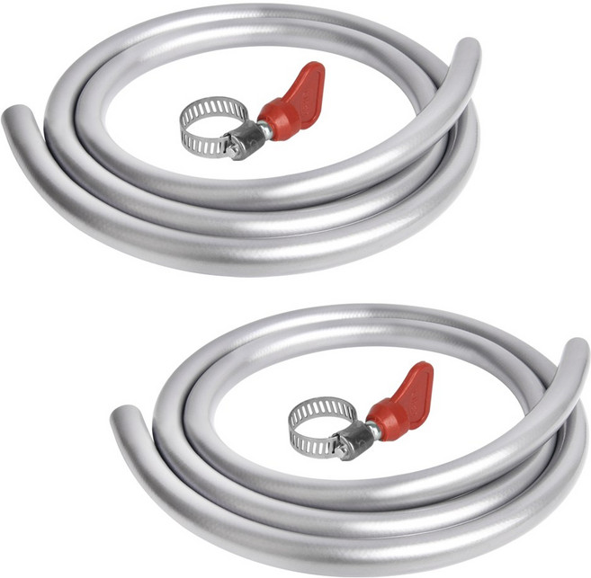 와이넷 꼬이지않는말랑이물호스1M+호스밴드1개, 2세트