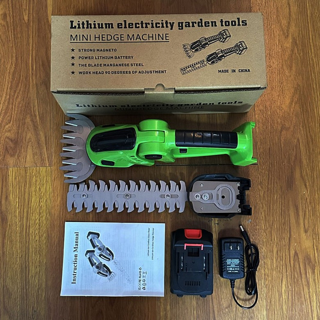 제스티 전동가위 충전식 디월트 전지가위 무선 나리온, 라이트그린 종이, 1개