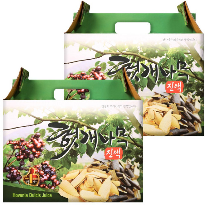 건강중심 국산 헛개나무 즙 진액, 120개, 100ml