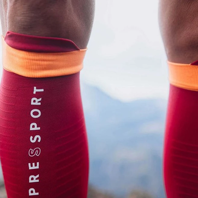 컴프레스포트 스포츠 러닝 컴프레션 카프 슬리브 R2 3.0 종아리 보호대, 페르시안레드 - 쿠팡