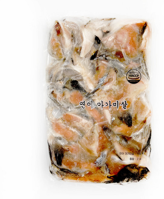 연어아가미 특수부위 연어가마 턱살 아가미살, 1개, 2kg
