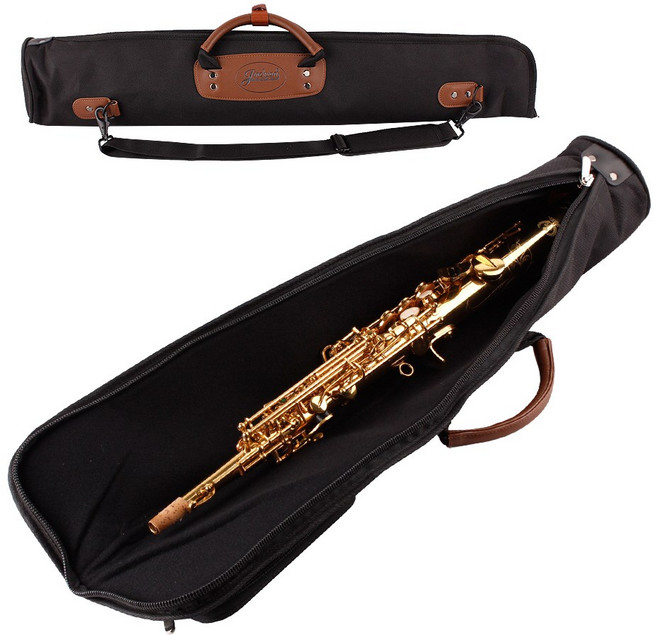 소프트형 색소폰 케이스 소프라노 가방, 상세 설명 참조, 1개