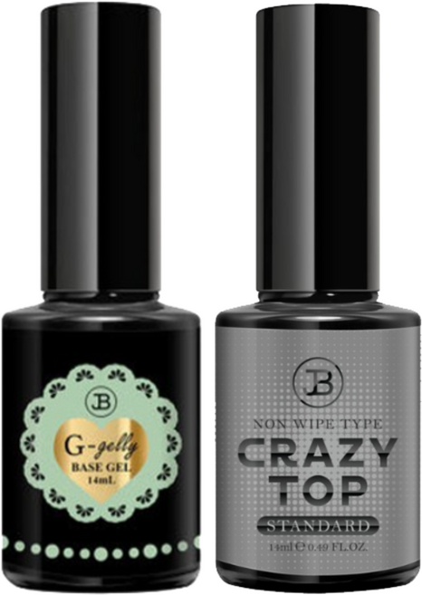 그라시아재팬 그라시아 지젤리베이스 14ml+스탠다드 탑젤 14ml_1세트, 1세트, 지젤리베이스 14ml+스탠다드 탑젤 14ml