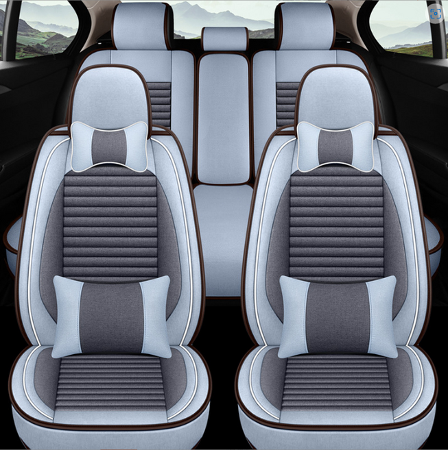 제니븐 카시트커버 아반떼cn7 그랜저르블랑 자동차방석 시트 JNVSM01 풀세트, 1세트, 그레이