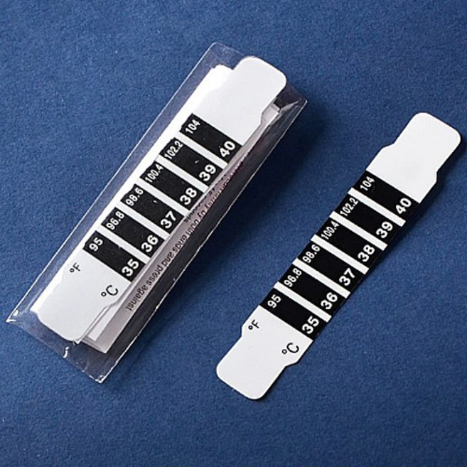 체온 확인 스티커 열감 체크 스티커 붙이는 체온스티커, 10개, 10매입