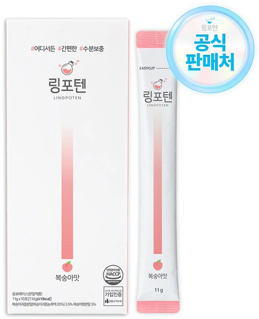 링포텐 링포션 맛있는 수분충전, 110g, 1개 - 쿠팡