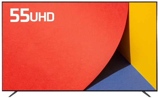 티브이지 55인치TV 4K UHD LED TV, 고객직접설치, 55UHDTV, 스탠드형, 55인치