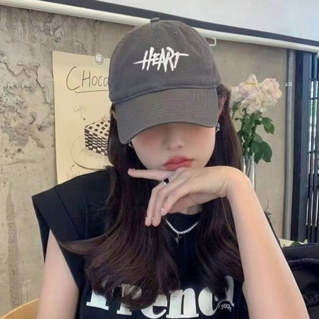 남녀공용 레터링 자수볼캡 데일리 심플 커플 야구모자 rhm*775OE