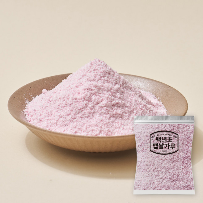 총각쓰떡 백년초 쌀가루 송편만들기, 500g, 2개