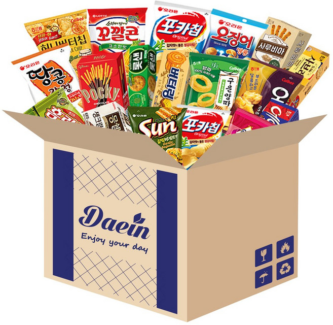 과자 랜덤박스 럭키박스 19p 제조일최신제품 중형이상봉지과자사용 선물용박스사용 과자랜덤박스 과자럭키박스 선물세트 과자세트 어린이날 선물세트 과자세트 어린이날 행사 단체 답례품, 1개