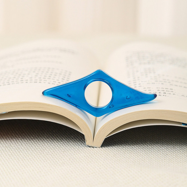 올유니드 심플독서링 북링 북스토퍼 책고정 독서템 책잡이 북클립, 블루