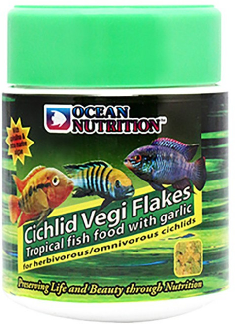 오션 뉴트리션 시클리드 베기 플레이크 (34g), 34g, 1개