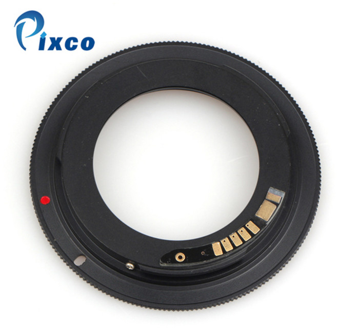 Pixco EMF AF 프로 렌즈 마운트 어댑터-M42 나사 SLR 캐논 EOS 6D 마크 II IV, 한개옵션0
