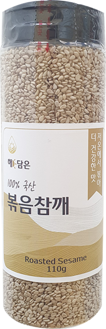 해담은 프리미엄 국산 볶음참깨 110g, 1개