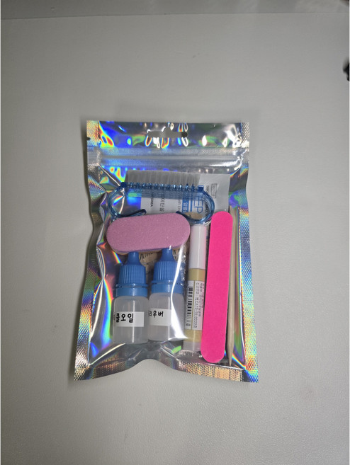 네일팁 셀프케어 큐티클오일 글루리무버 10종세트, 1개, 10종