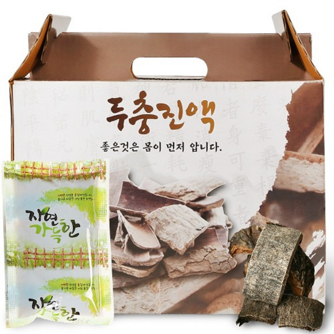 국산 두충나무즙 1박스 100ml x 60포 엑기스 진액 칼슘 부모님 시니어 건강 선물, 1개, 6L