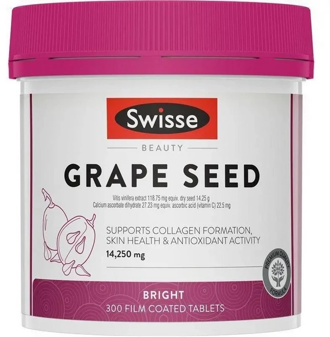 호주 스위스 울티부스트 포도씨 영양제 Swisse Ultiboost Grape Seed, 300정, 1개 - 쿠팡