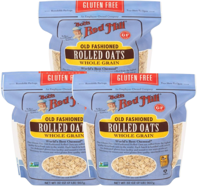 [밥스 레드 밀] 올드 패션 롤드 오트 907 g 3 SET, 3개