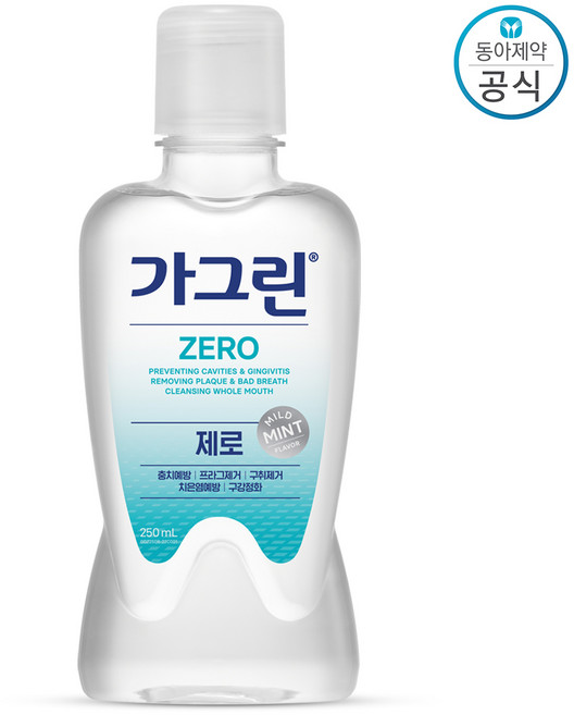 가그린 제로 구강청결제, 250ml, 1개입, 1개