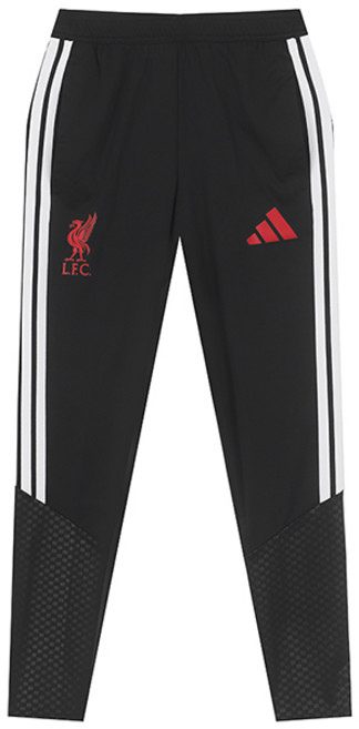아디다스 Adidas EPL Liverpool TIRO training pants 긴바지 팬츠 축구웨어 블랙-액티브 마룬-화이트
