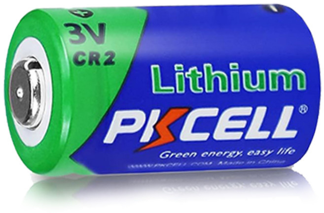 PKCELL 픽셀 CR2 3v 건전지 개별 카드포장 배터리 골프 레이저 거리측정기 밧데리, 1개, 1개입