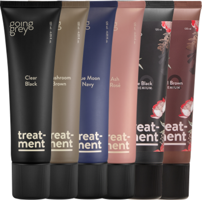 (고잉그레이) 트리트먼트 2개 SET, 머쉬룸브라운, 120ml
