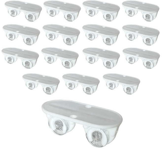 JS 접착식 미니바퀴 무볼트 부착 이동식 캐스터, 16개