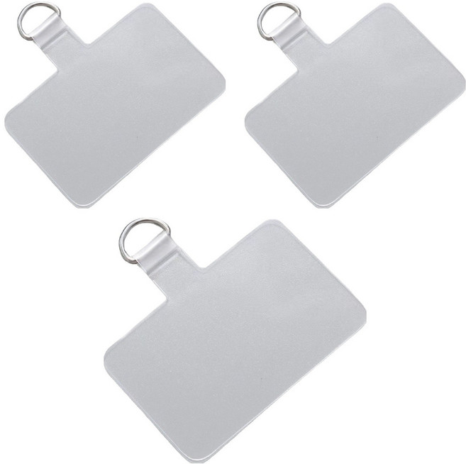 아이작큐브 스마트폰 스트랩 연결고리 태그홀더 금속D버클, 01 사각형, 3개