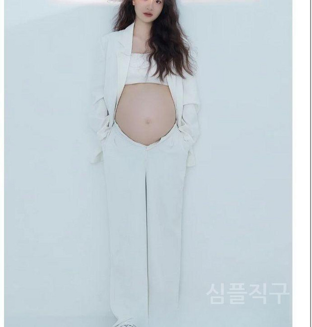만삭촬영의상 만삭드레스 셀프만삭촬영 주수사진 정장 만삭사진옷 임산부 임부 여성 슬림 수트