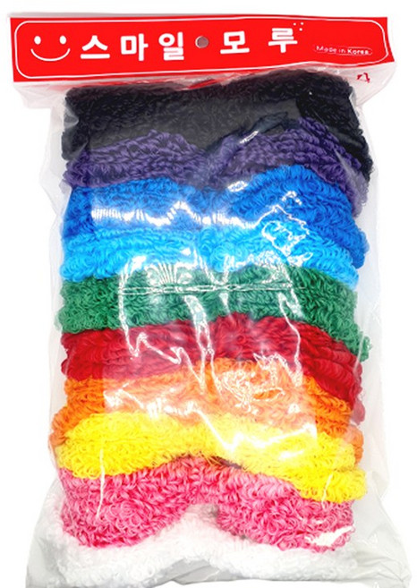 뽀글이모루-10색 미술학원 꾸미기 만들기