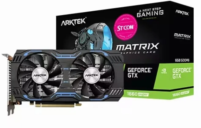 ARKTEK GeForce GTX 1660 SUPER D6 6GB 그래픽카드 - 쿠팡