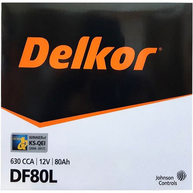 델코 DF80L 자동차배터리 폐반납 아반떼 EF/NF/YF쏘나타 LF쏘나타 싼타페LPG 포터EV 뉴카렌스 포르테 K5 K7 SM5 (내 차 밧데리 확인 필수), 1개, DF80L_공구대여_폐전지반납