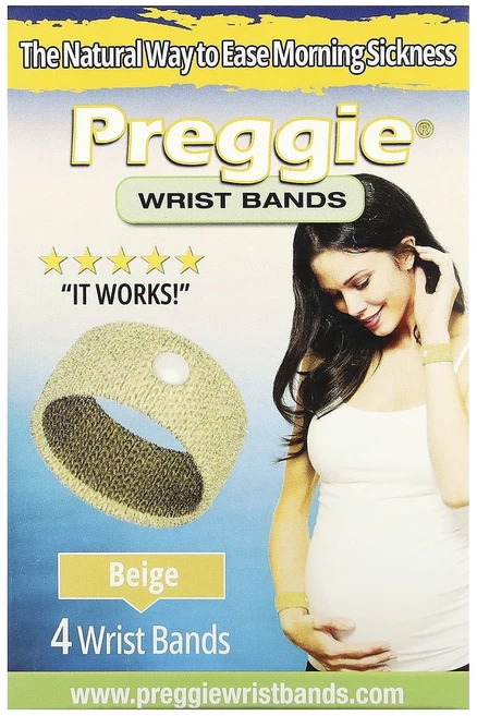 Preggie 손목 밴드 베이지 손목 밴드 4개 - 쿠팡